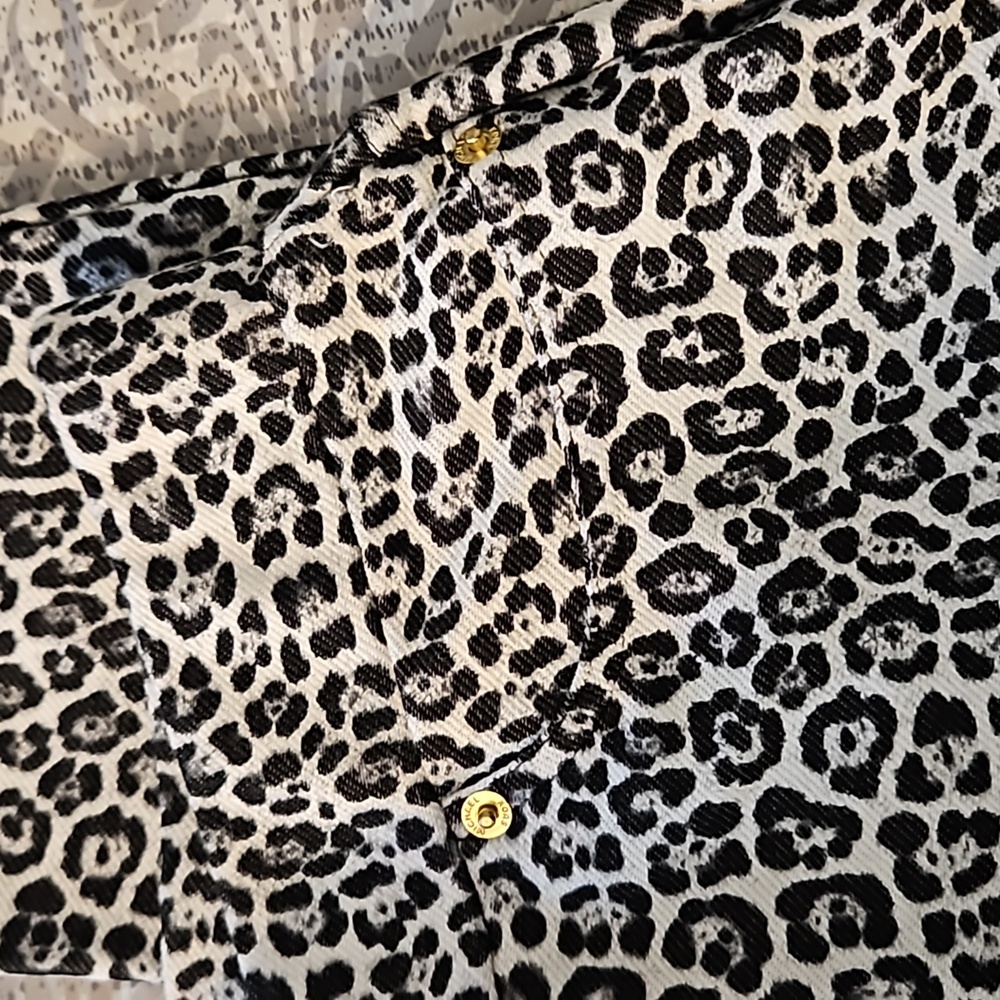 NWOT Michael Kors Cheetah Print Jeggings - Picture 3 of 13